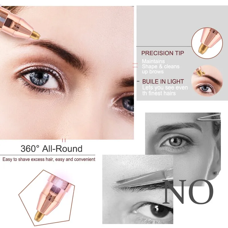 Eyebrow Trimmer-Hair Remover for Women’s Face