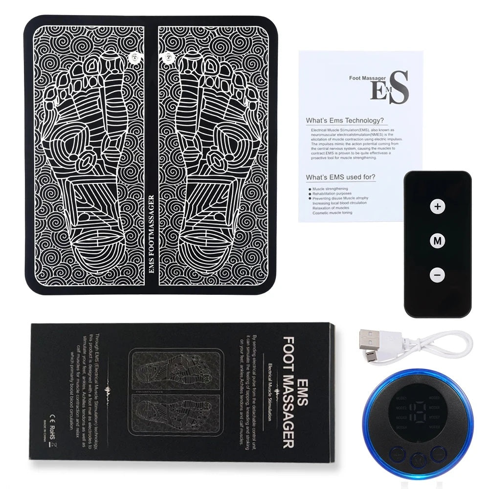Relaxing electric foot massager for instant relief.