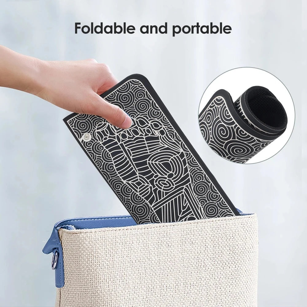 Foldable and Portable Electric Foot Massager.