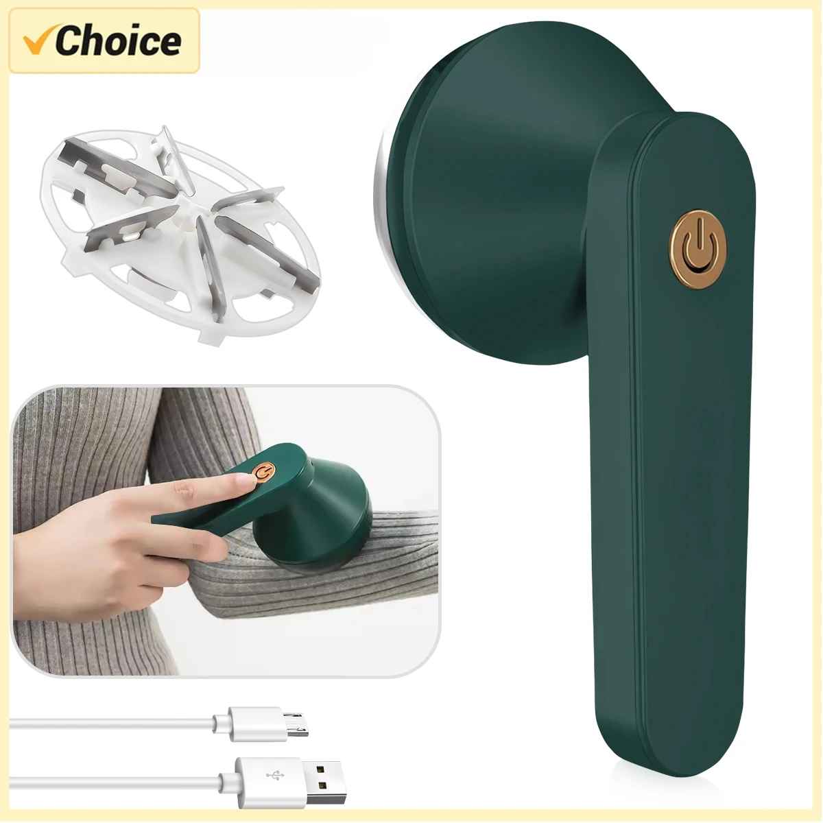 Refresh your clothes with electric lint remover.