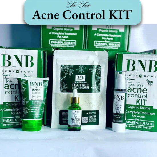 BNB Acne control kit minimize pores, and soothe irritation.