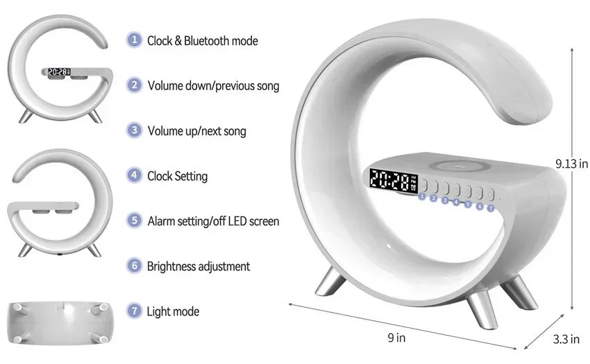 Length and width of G500  G Lamp.