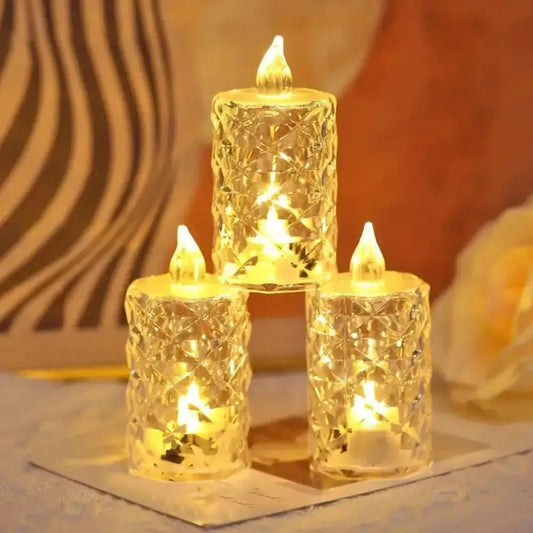 Beautiful Flameless Candles.