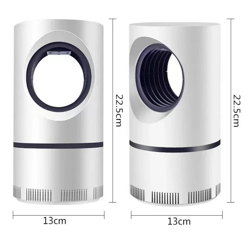 Hight and width of mosquito killer lamp.